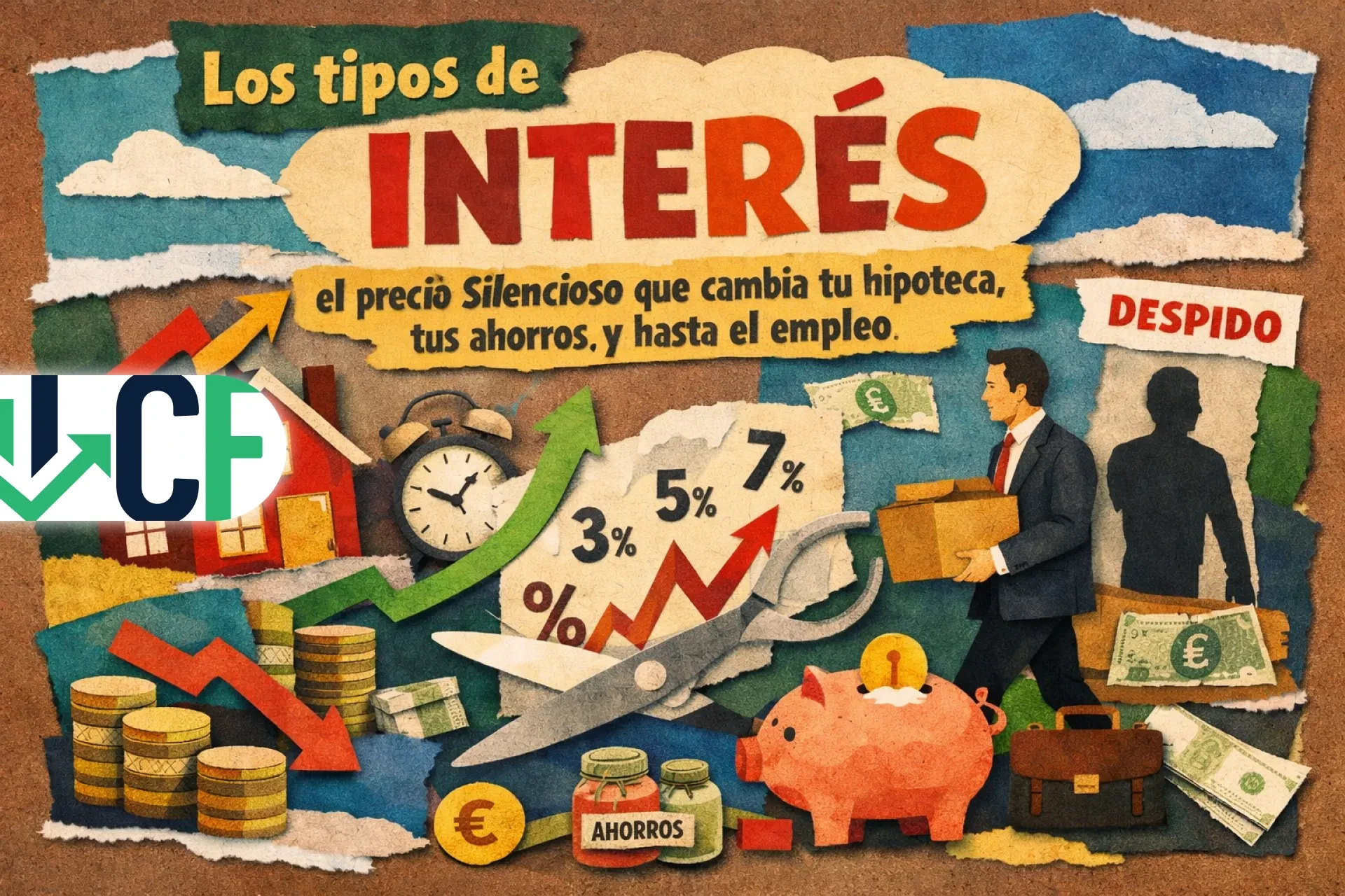 Los tipos de interés: el precio silencioso que cambia tu hipoteca, tus ahorros y hasta el empleo