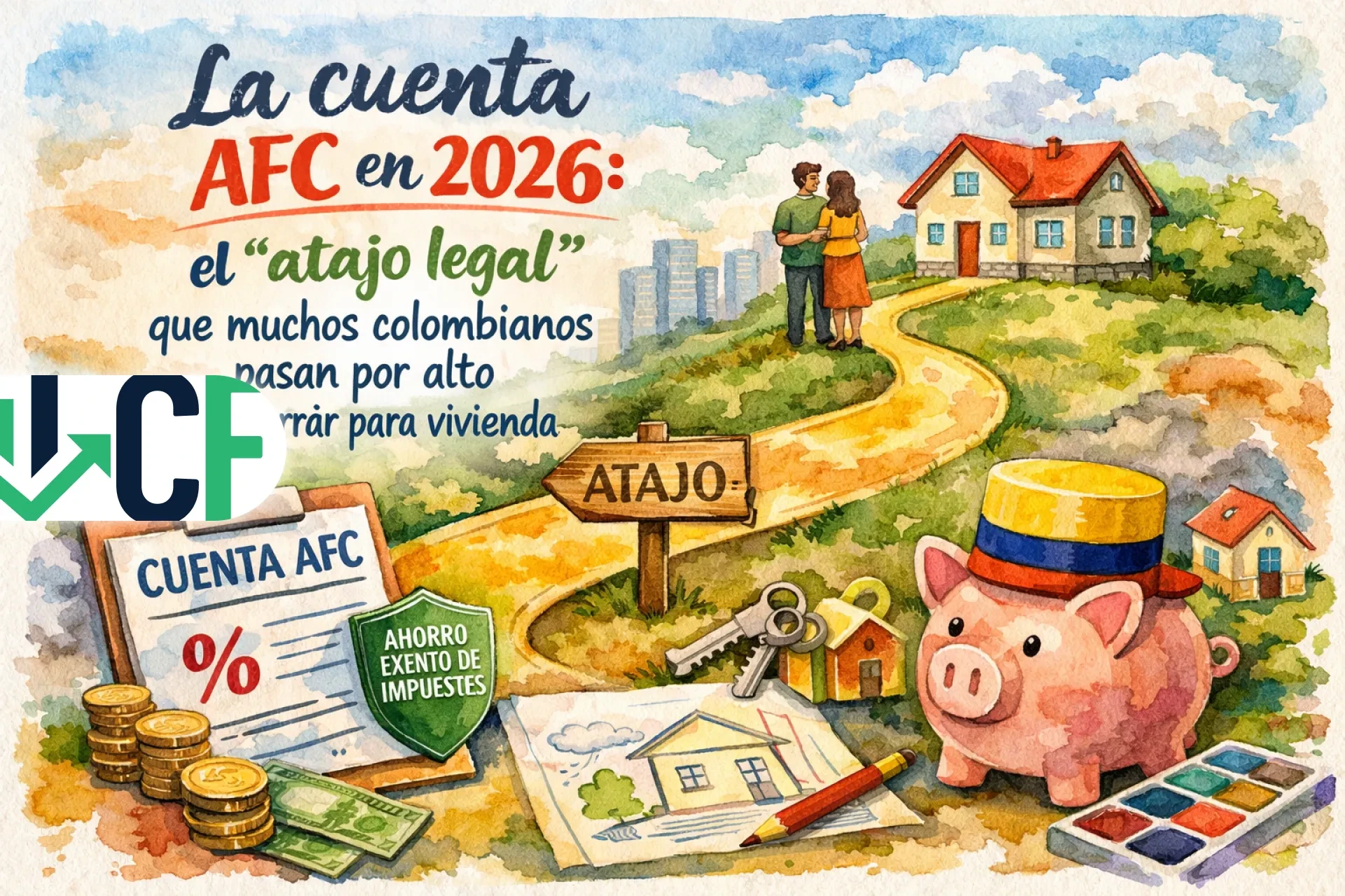 La cuenta AFC en 2026: el “atajo legal” que muchos colombianos pasan por alto al ahorrar para vivienda