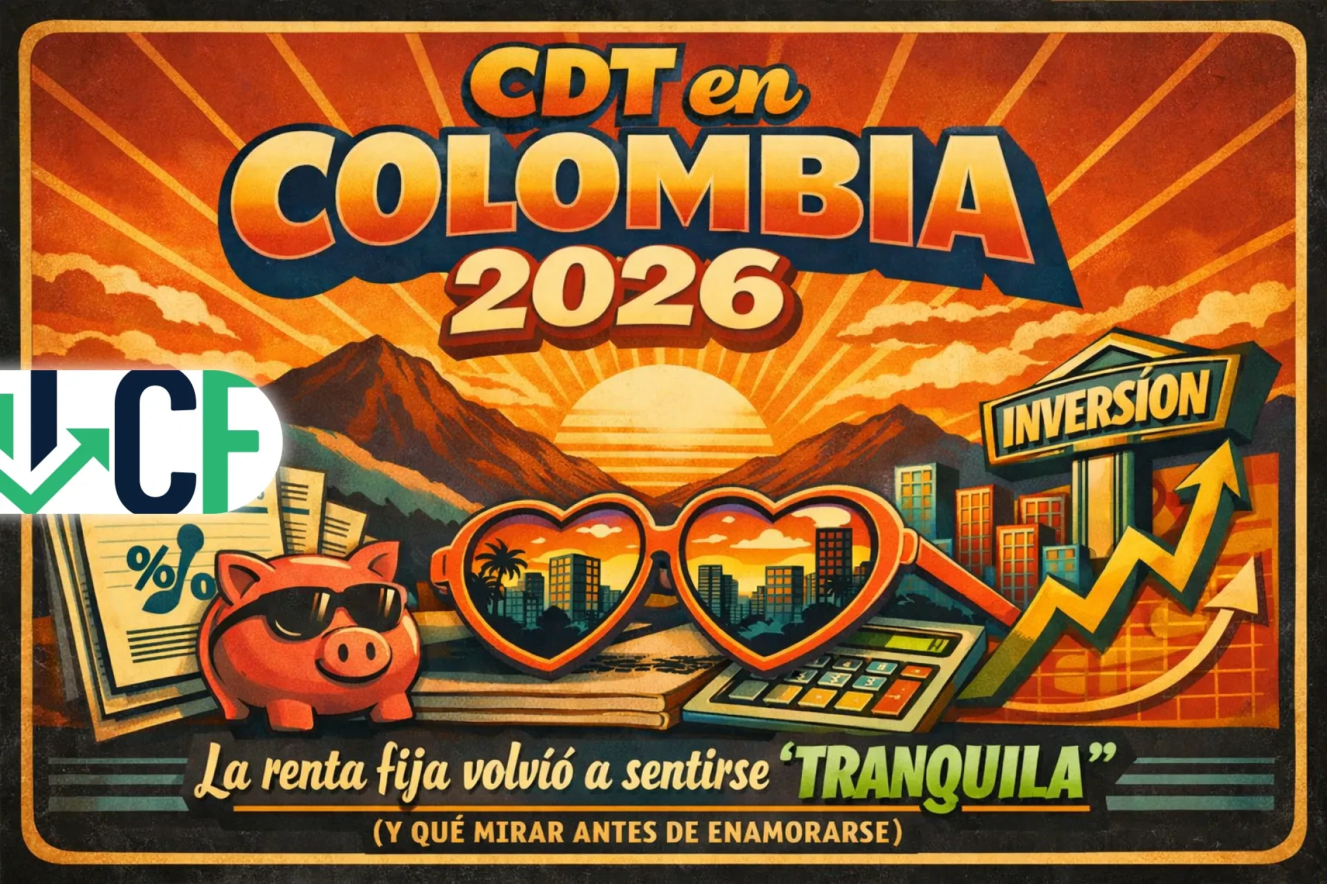 CDT en Colombia 2026: la renta fija volvió a sentirse “tranquila” (y qué mirar antes de enamorarse)