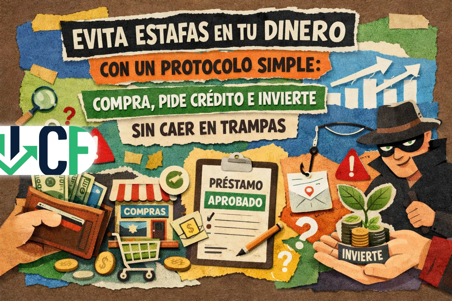 Evita estafas en tu dinero con un protocolo simple: compra, pide crédito e invierte sin caer en trampas