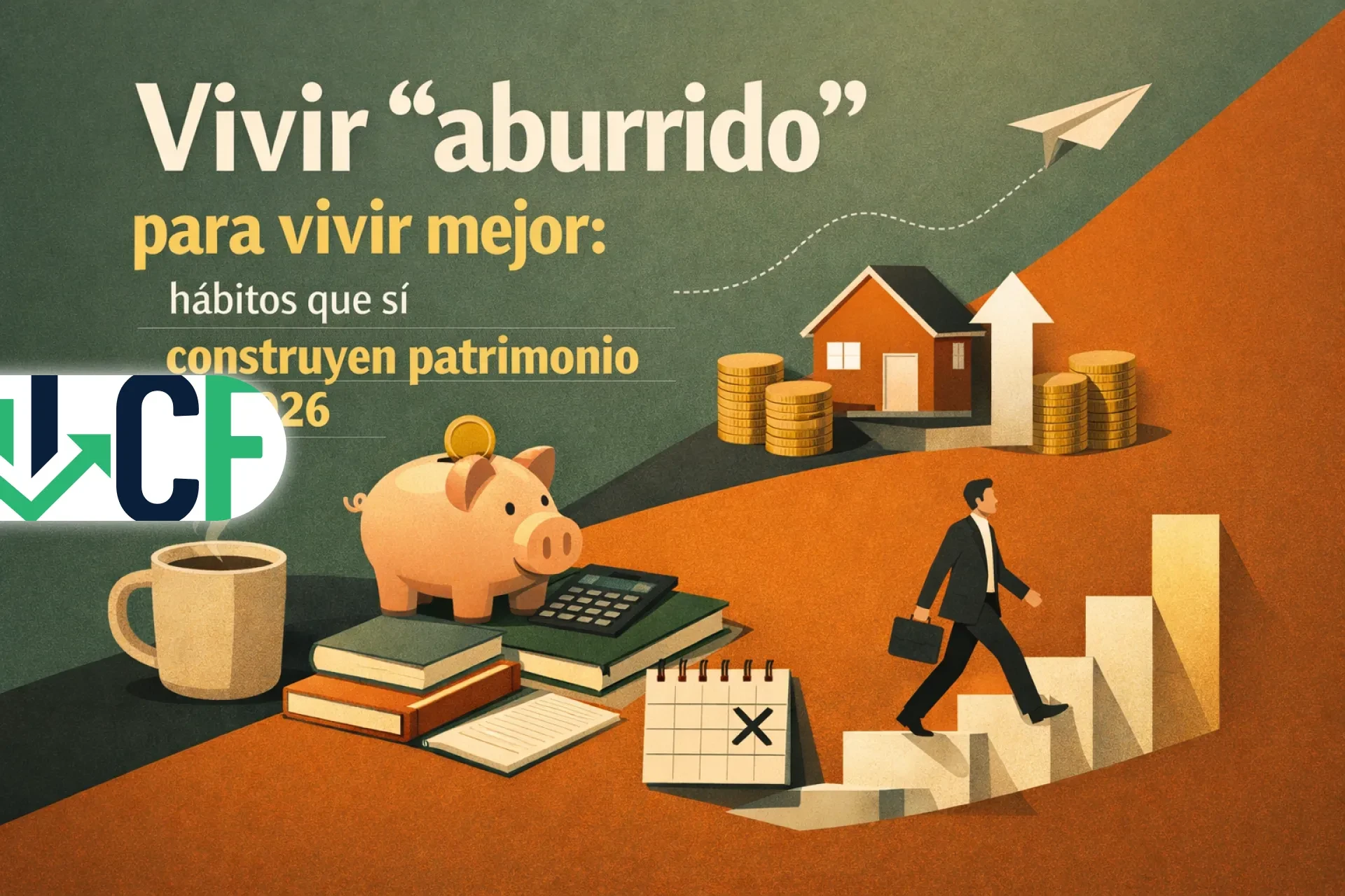 Vivir “aburrido” para vivir mejor: hábitos que sí construyen patrimonio en 2026